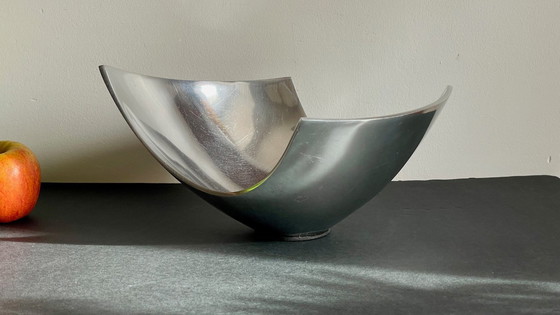 Image 1 of COUPE à Fruits Métal Poli VINTAGE