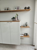 Armario de pared de alto brillo de Interstar