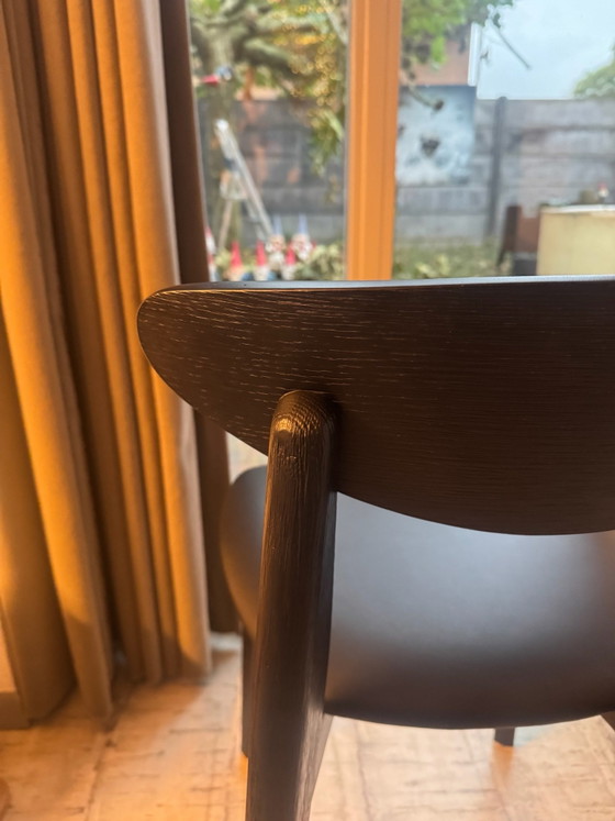 Van Rossum dinning chair, Esszimmerstühle, Holz, Schwarz (Foto 4 von 8)