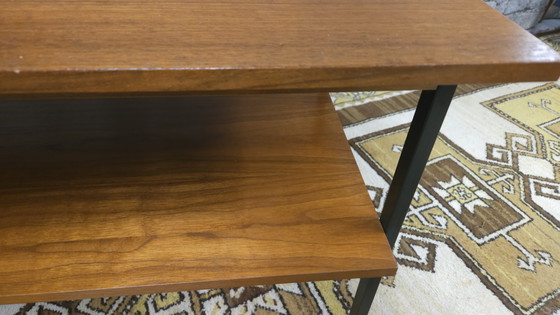 Image 1 of Klein teak bijzettafeltje Jese Möbel 1960 vintage