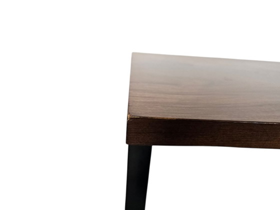Scrivanie con piano in legno e cassettiera, Metallo, Marrone, Mid Century Modern (foto 7 di 8)