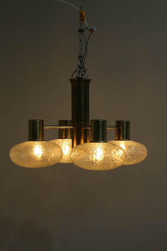 Image 1 of Vintage Doria hanglamp jaren '70