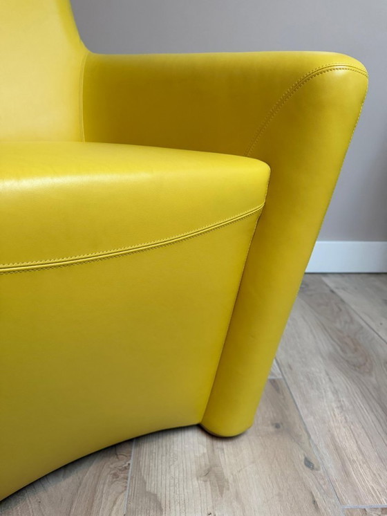 Image 1 of Sillón Leolux Fiji con reposapiés – excelente estado