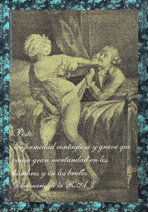 Eugenio DITTBORN Peste (SIDA) originele poster 1994