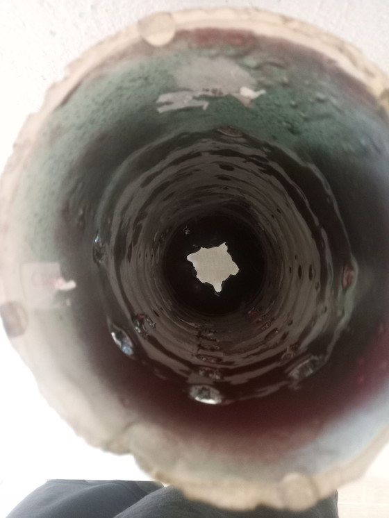 Image 1 of Vintage glazed ceramic vase