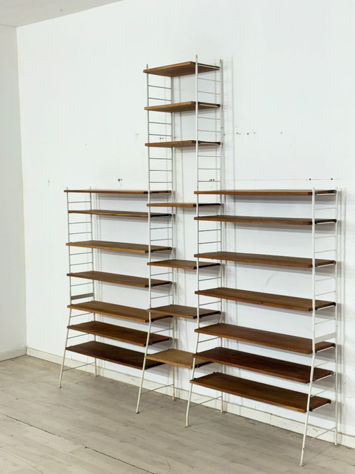 Estantería modular grande de diseño clásico vintage “Sybille” / estante de pared / estante String