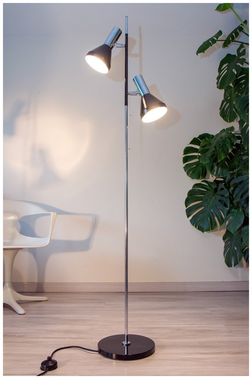 Spot Minimalistische vloerlamp Hustadt Leuchten, Duitsland 1970