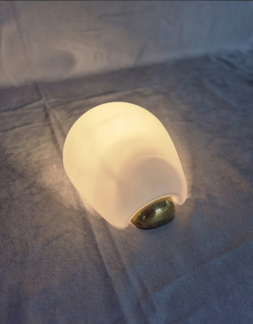 Vintage Mid-Century Glass Wall light Wilhelm Wagenfeld Peill & Putzler