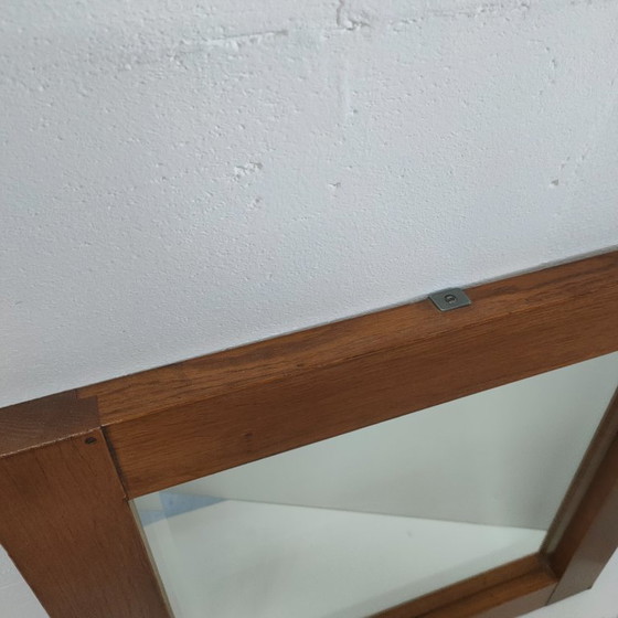 Image 1 of Miroir mural à facettes en chêne belge MTE Theuns (2 présents)