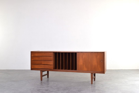 Image 1 of Mid-Century Teak Hi-Fi Sideboard Ulvö by Erik Wørts for Ikea, 1960s.