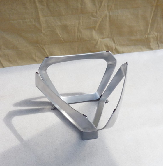 Tavolino da caffè in alluminio Knut Hesterberg – Ronald Schmitt, Tavolini da caffè, Aluminium (photo 9 of 9)