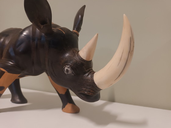 Ebbenhouten Neushoorn – Decoratieve objecten, Wood (photo 9 of 13)