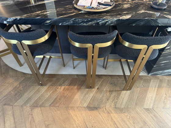 Image 1 of 5 x bar/dining stool by Eichholtz