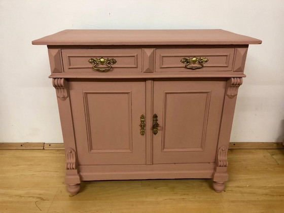 Image 1 of Traumhafte kleine Gründerzeit Kommode um 1880 à Altrosa