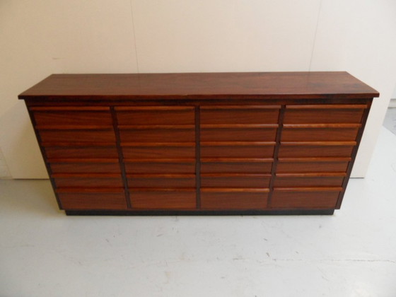 Image 1 of Vintage mahogany shop cabinet