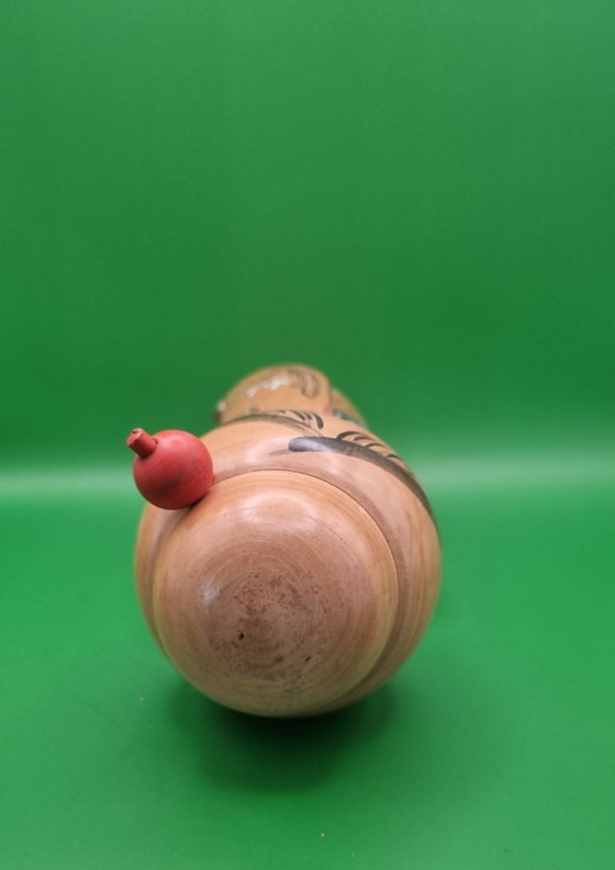 Elegante rara kokeshi di Miyashita Hajime – Oggetti decorativi, Wood (photo 5 of 6)