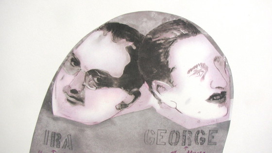 Image 1 of Grande affiche "GERSHWIN" Musée de la ville de New York