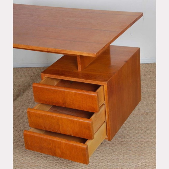 Image 1 of Vintage wooden desk by Bohumil Landsman, 1970s