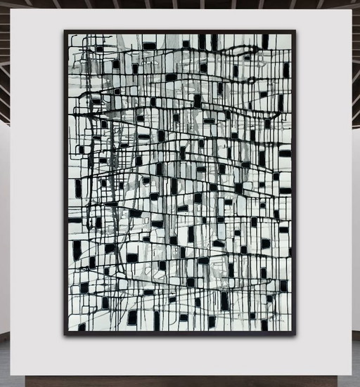 Natia Antadze Abstract Composition XXL