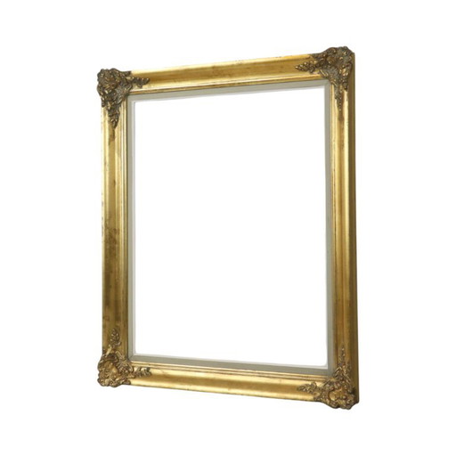 Klassieke Goudkleurige Barok Stijl Lijst Grenenhout 68x58cm – lijsten, Wood