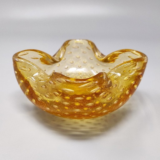 Wunderschöner Aschenbecher oder Ablagekorb aus den 1960er Jahren von Flavio Poli für Seguso. Italien