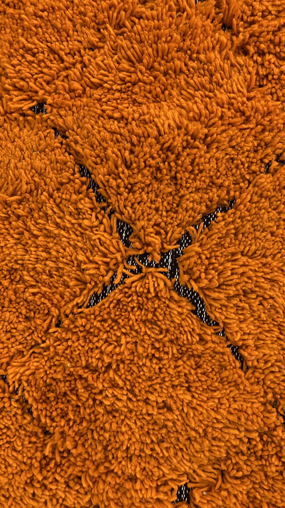 Image 1 of “Fire of the Atlas Mountains” - 367 x 382cm - Exclusief Handgeweven Berber Tapijt uit Marokko