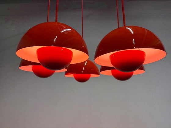 Verner Panton Flowerpot Chandelier – Louis Poulsen, Metal (photo 5 of 8)