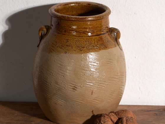 Antico vaso cinese in gres smaltato – Cina, circa 1900 – Vasi (photo 2 of 40)