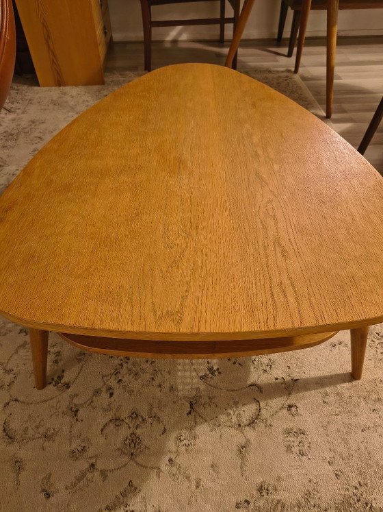 Image 1 of Oak Designer Coffee Table – 1960s