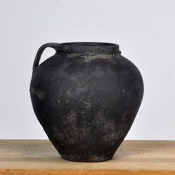 Image 1 of Antiker Steinguttopf aus Moldawien, um 1850