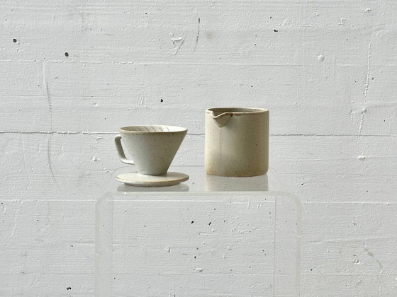 Image 1 of Keramische koffiezetter voor filterkoffie, jaren 1950