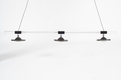 lampada postmoderna di design in plexiglas Harco Loor anni '80