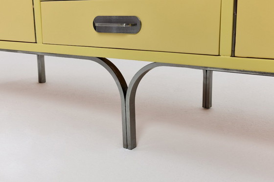 Image 1 of Industrial Vintage Mid-Century Sideboard, Steel, 1960s