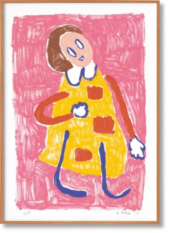 Image 1 of André Butzer. Conjunto de 4 serigrafías, 2022