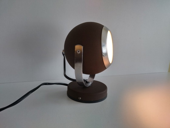 Image 1 of Vintage Eyeball wall or table lamp