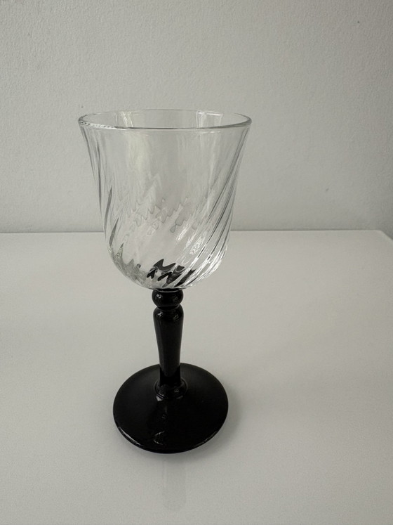 Image 1 of Vintage 70’s/80’s Luminarc France champagneflutes en digestiefglaasjes