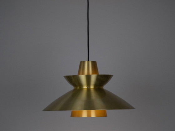 Image 1 of Danish vintage Navy pendant lamp by Jorn Utzon, Nordisk Solar, 1947