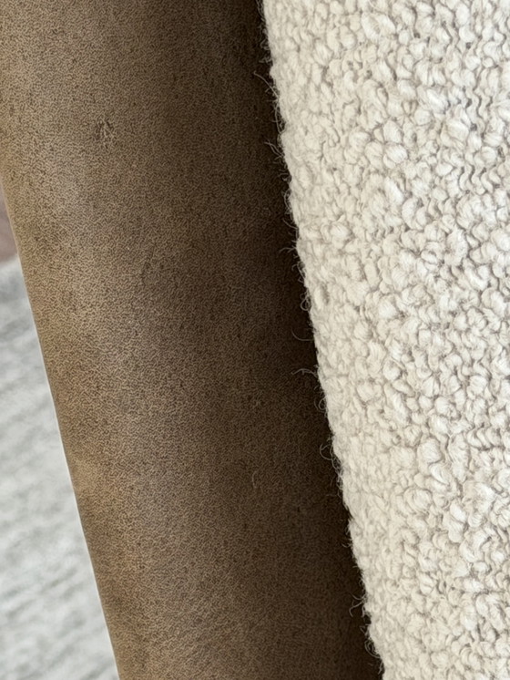 Image 1 of Fauteuil pivotant/allée Leolux Kudo avec repose-pieds NEUF