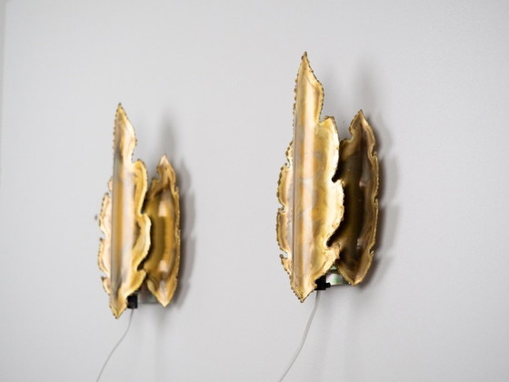 Image 1 of Paire de 2 appliques murales vintage Holm Sorensen, années 1960