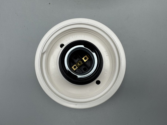 Image 1 of Clear glass lamp with beautiful pattern