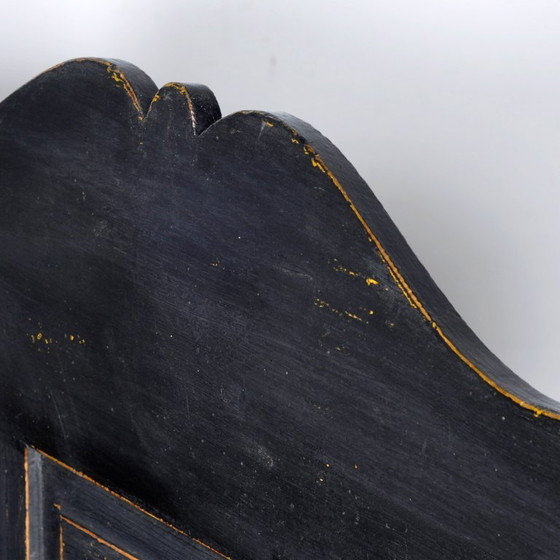 Image 1 of Banco antiguo de pino, década de 1900