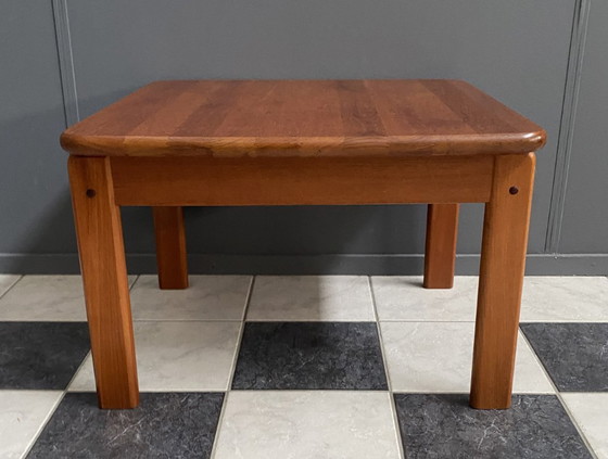 Image 1 of Solid Teak coffee table by S. Burchardt Nielsen 1960s