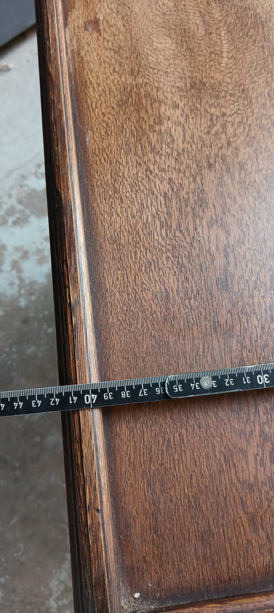 Image 1 of Antigua vitrina de té antigua de la Escuela de Ámsterdam, década de 1930