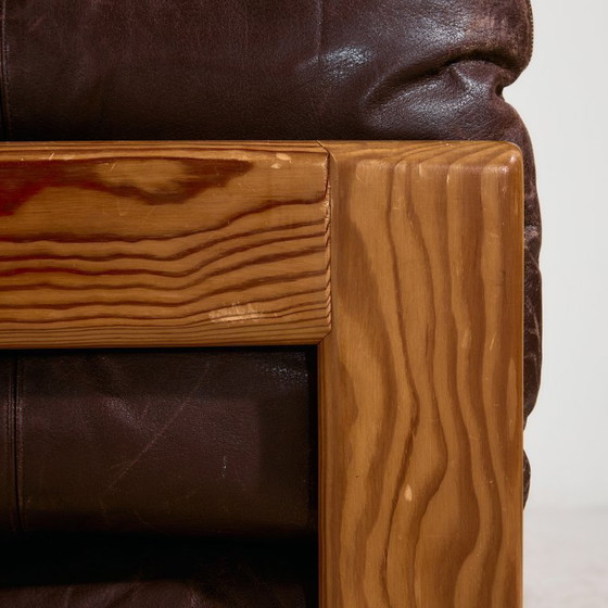 Image 1 of MK8962 Leren bankstel, set van 5