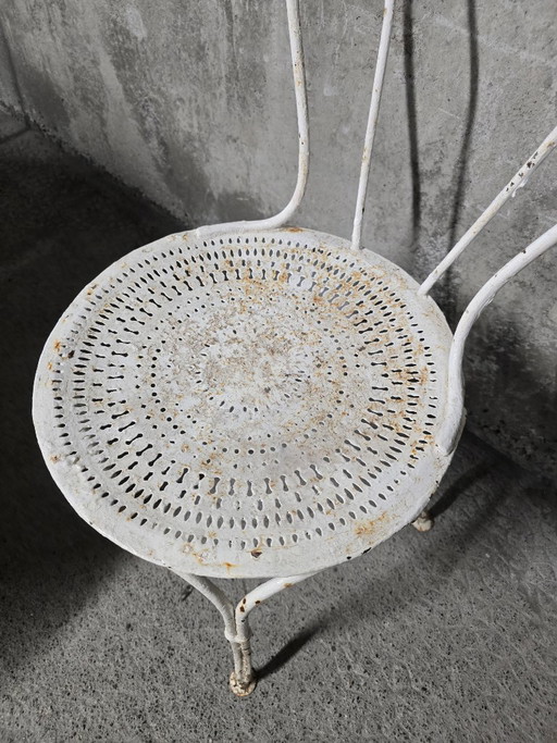Salon de jardin ancien en fer forgé, début du XXe siècle – loungesets, Iron (photo 2 of 11)