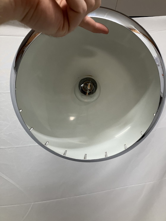 Image 1 of Vintage tulip-shaped pendant lamp by Doria Leuchten space age