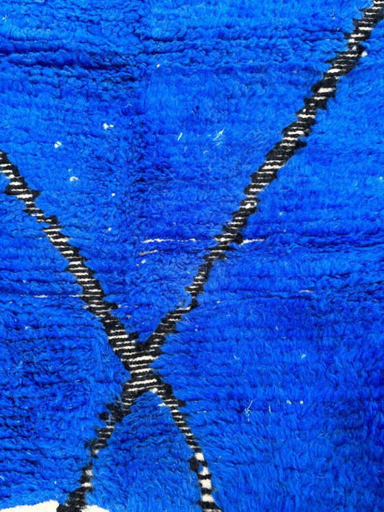 Alfombra bereber marroquí de lana natural de 250 cm x 200 cm. – Wool (photo 3 of 5)