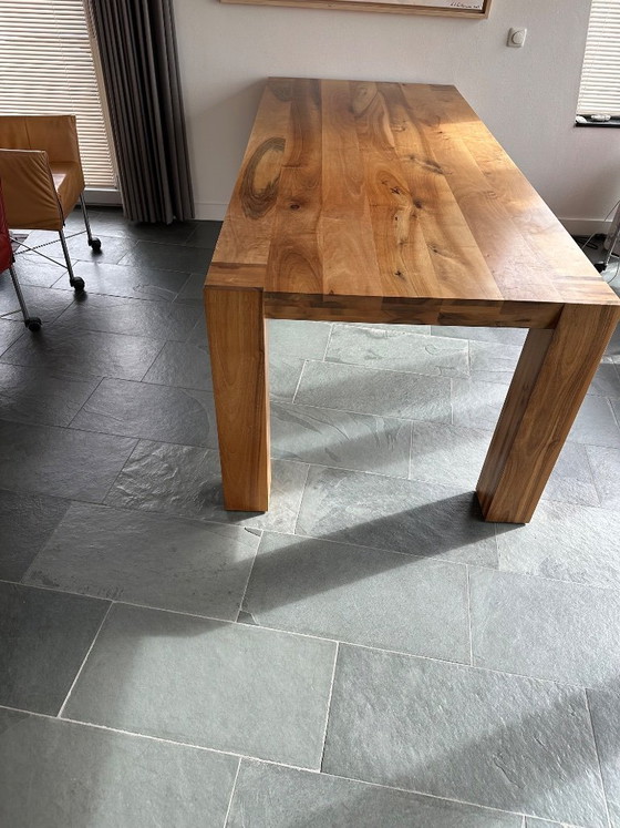 Image 1 of Pilat and Pilat dining table, model Hindrik Langhout