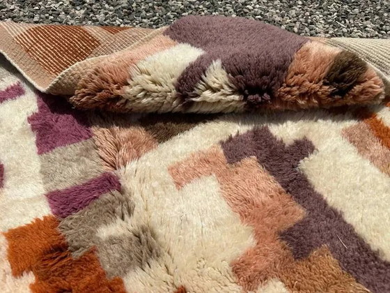 Tappeto Mrirt marocchino multicolore 300x200 cm – motivo geometrico astratto – Tappeti, Lana, Cotone (photo 3 of 13)