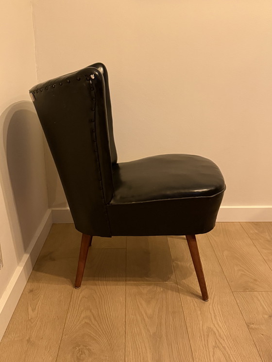 Image 1 of Sillón de cuero de los años 50/60